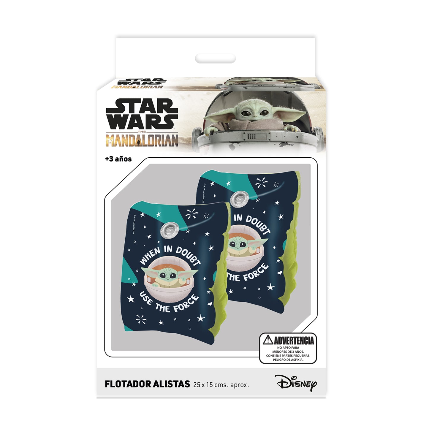 Flotador con Alitas 25x15 cm Grogu | Star Wars