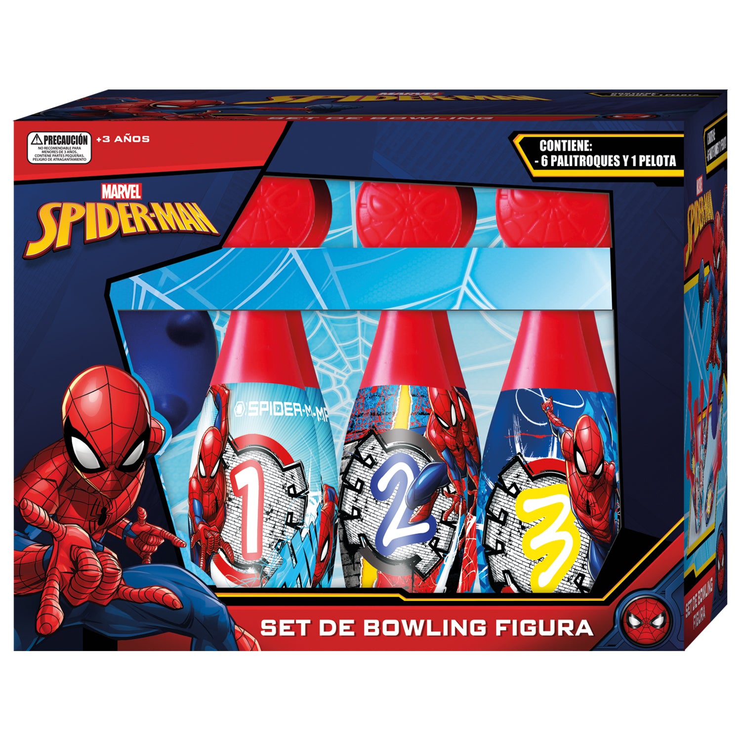 Set De Bowling Figura | Spiderman Marvel