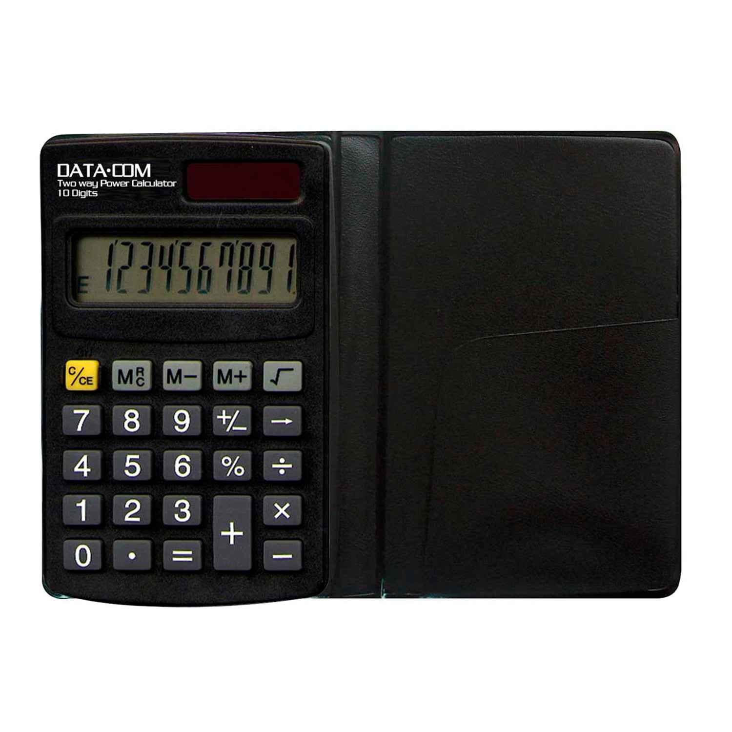 Calculadora Bolsillo 10 Dígitos C900 Negro Pila y Solar | Datacom