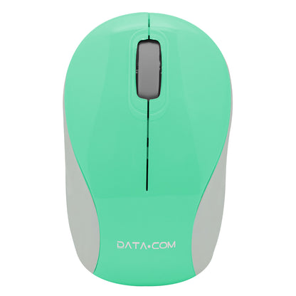 Mini Mouse Inalámbrico 3D Verde | Datacom