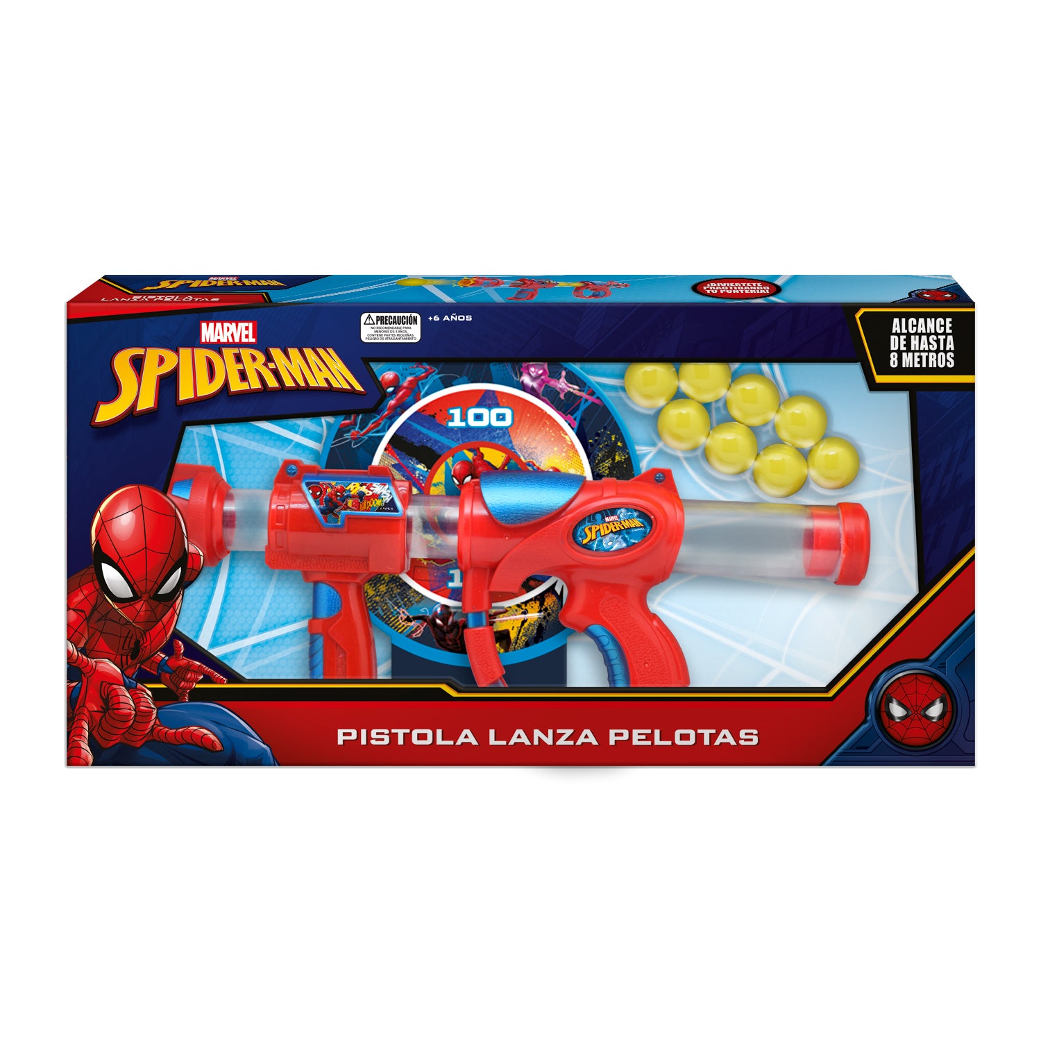 Pistola Lanza Pelotas Spiderman | Marvel