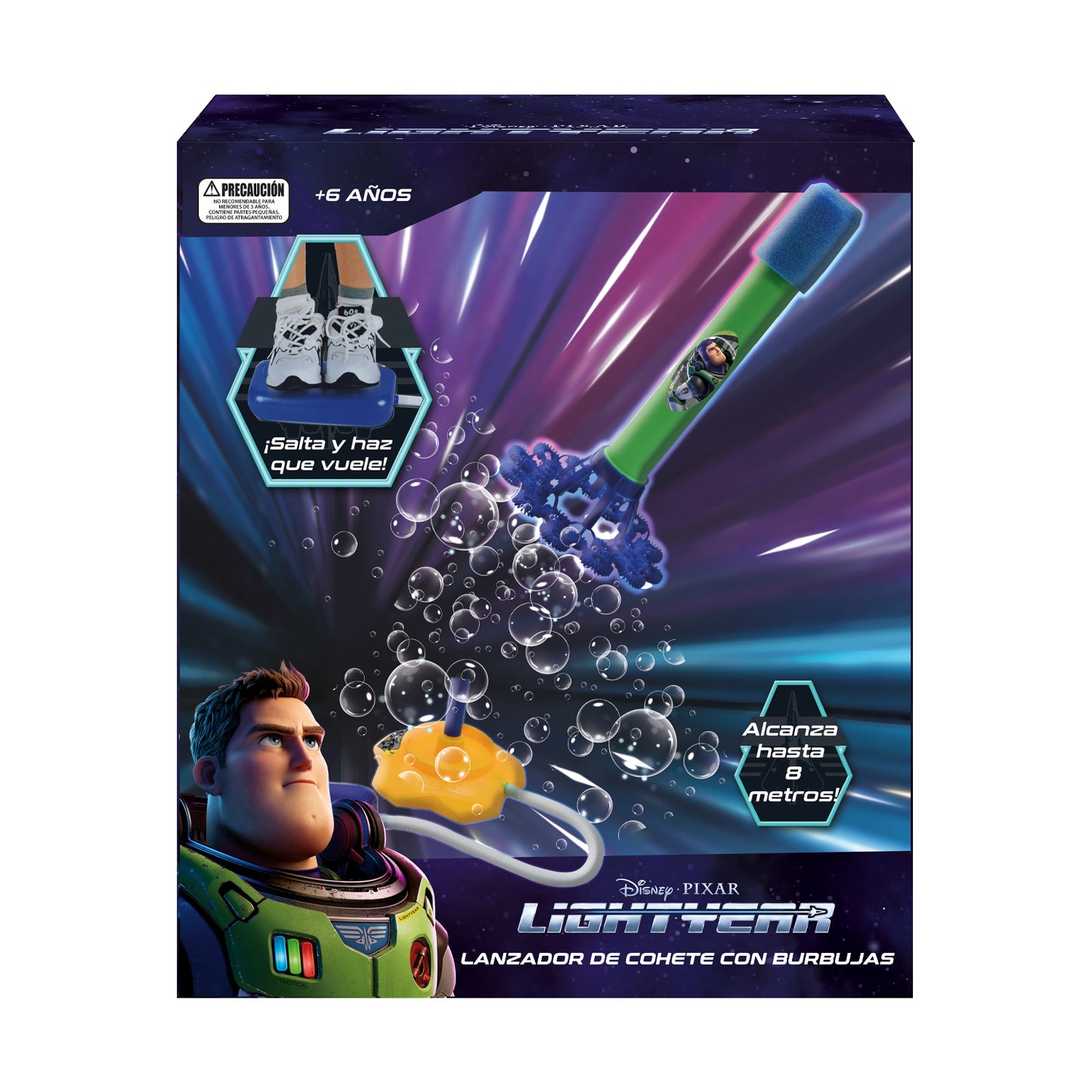 Lanzador De Cohete con Burbujas Lightyear | Disney