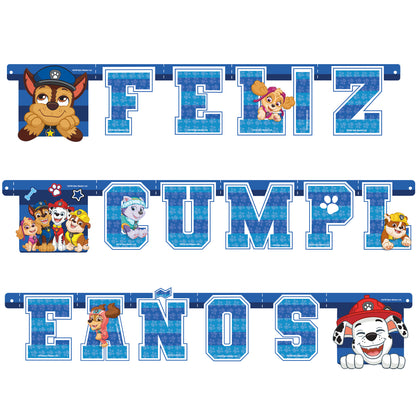 Set Cumpleaños para 6 Personas | Paw Patrol