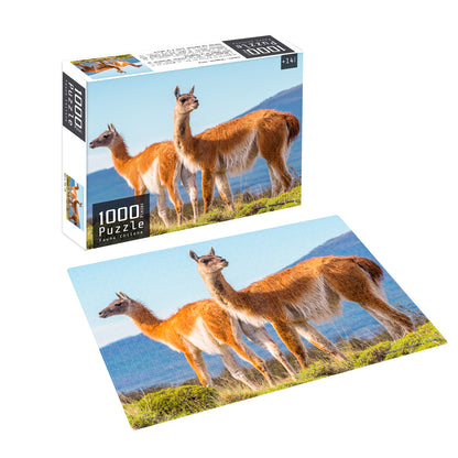 Puzzle 1000 Piezas Fauna Chilena Guanaco | Nobel Gift