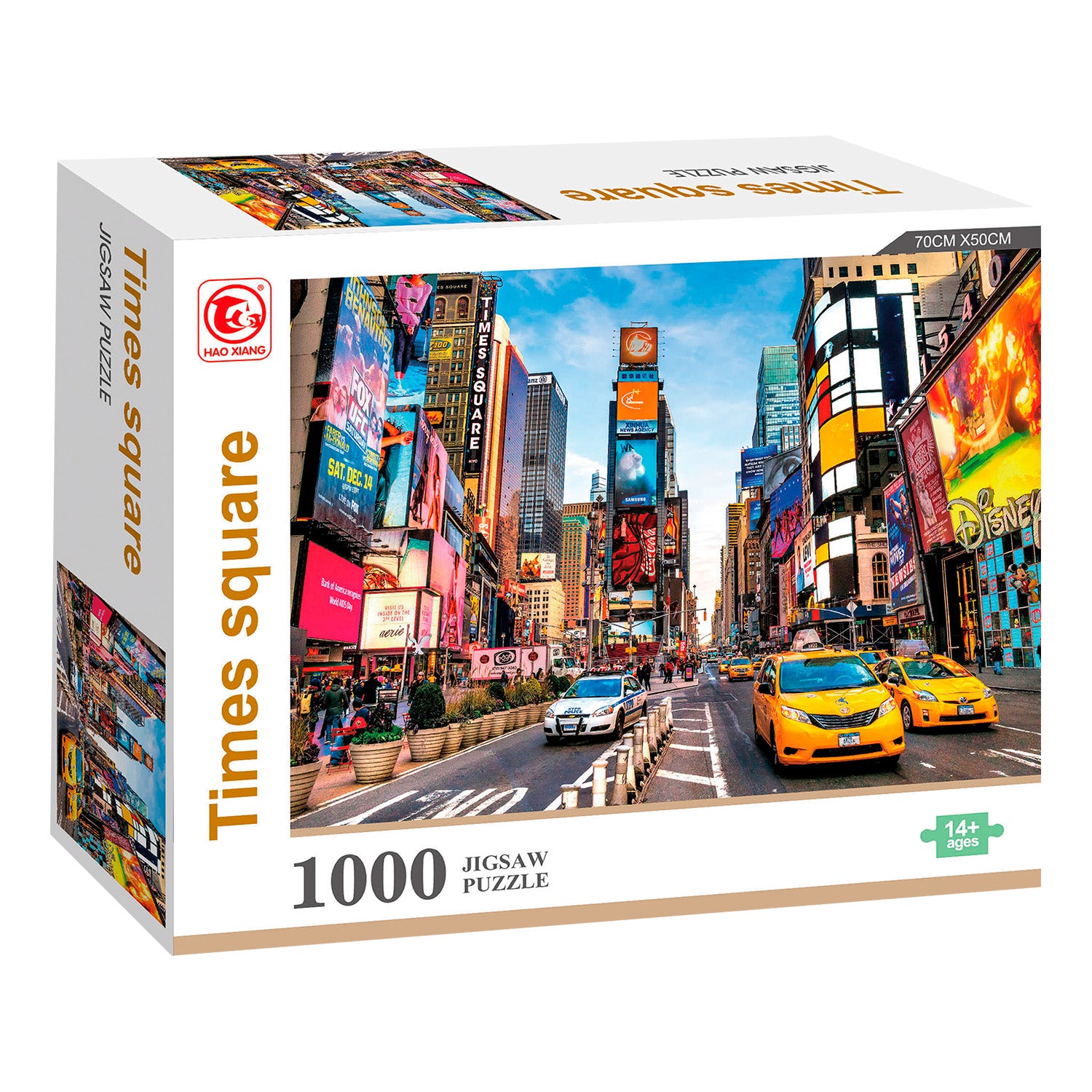 Puzzle 1000 Piezas Paisajes 23x19 cm Times Square | Nobel Gift