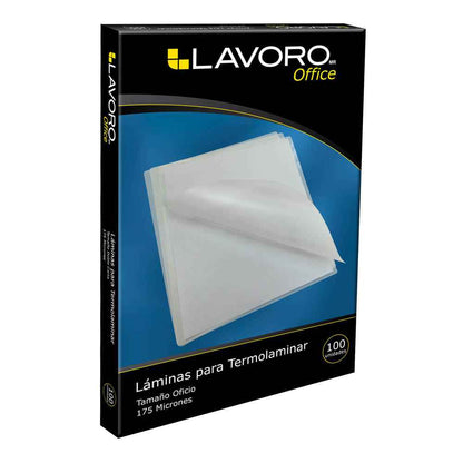 Sobre Para Plastificar 228x340 mm Oficio 100 Un 175 Mic | Lavoro