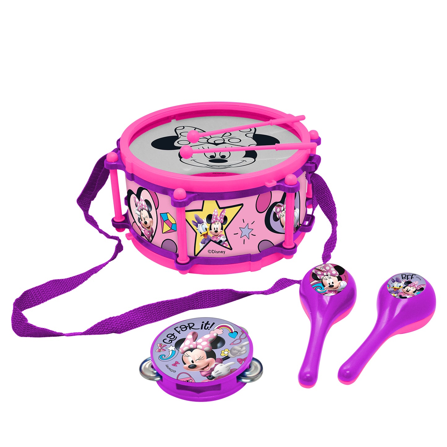 Set Musical En Tambor Minnie Disney Pronobel