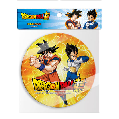 Set 6 Platos Cartón Dragon Ball 18 cm | Dragon Ball