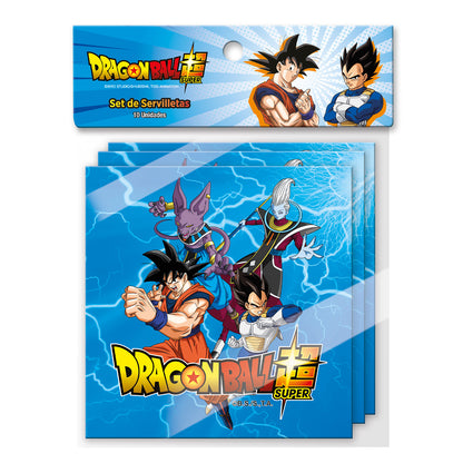 Set 10 Servilletas Dragon Ball 33X33 cm | Dragon Ball