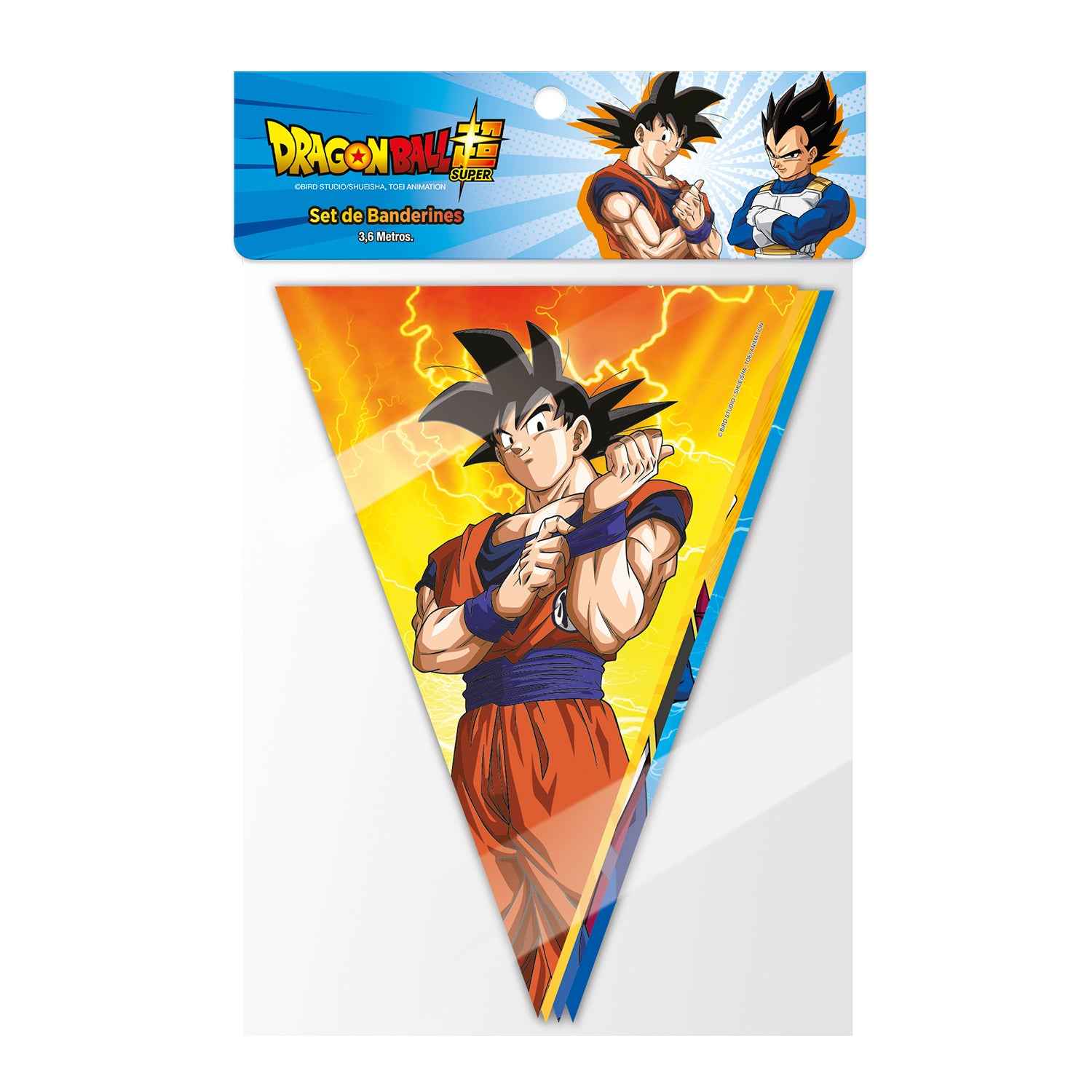 Set Banderines Feliz Cumpleaños Dragon Ball | Dragon Ball