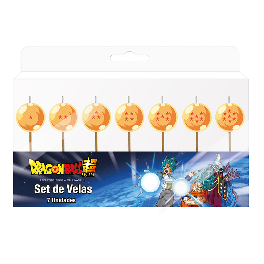 Set 7 Velas Dragon Ball | Dragon Ball