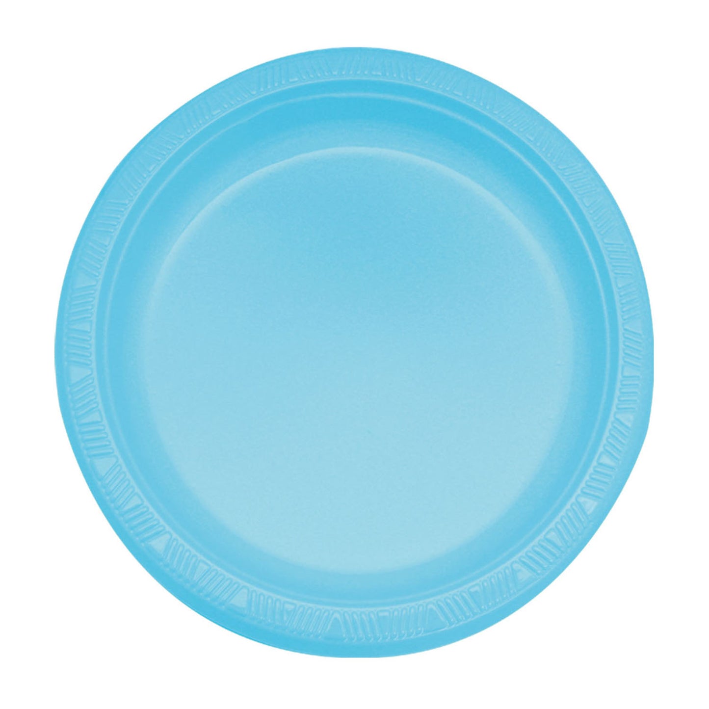Set 10 Platos 17,5 cm Celeste | Big Party