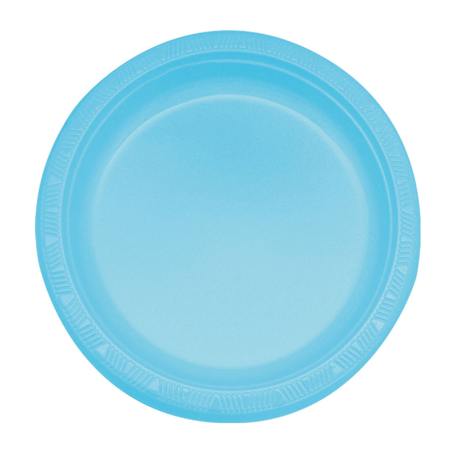 Set 10 Platos 17,5 cm Celeste | Big Party