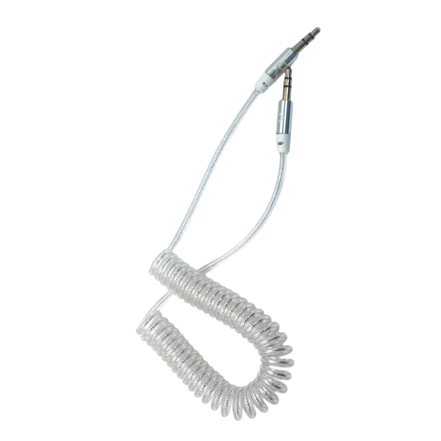 Cable Audio 3.5 a 3.5 Punta Metal Blanco 1 metro | Datacom