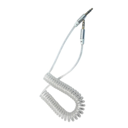 Cable Audio 3.5 a 3.5 Punta Metal Blanco 1 metro | Datacom