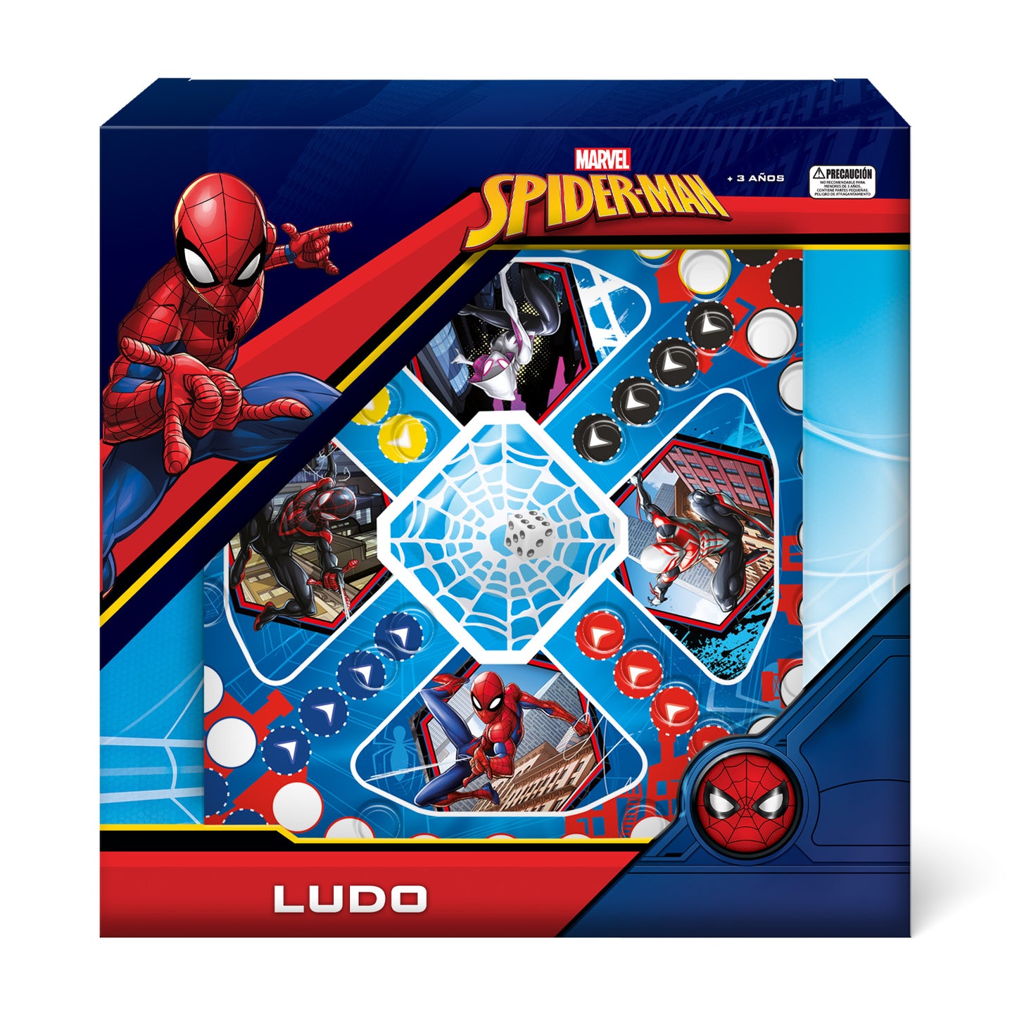 Juego de Mesa Ludo | Spiderman Marvel
