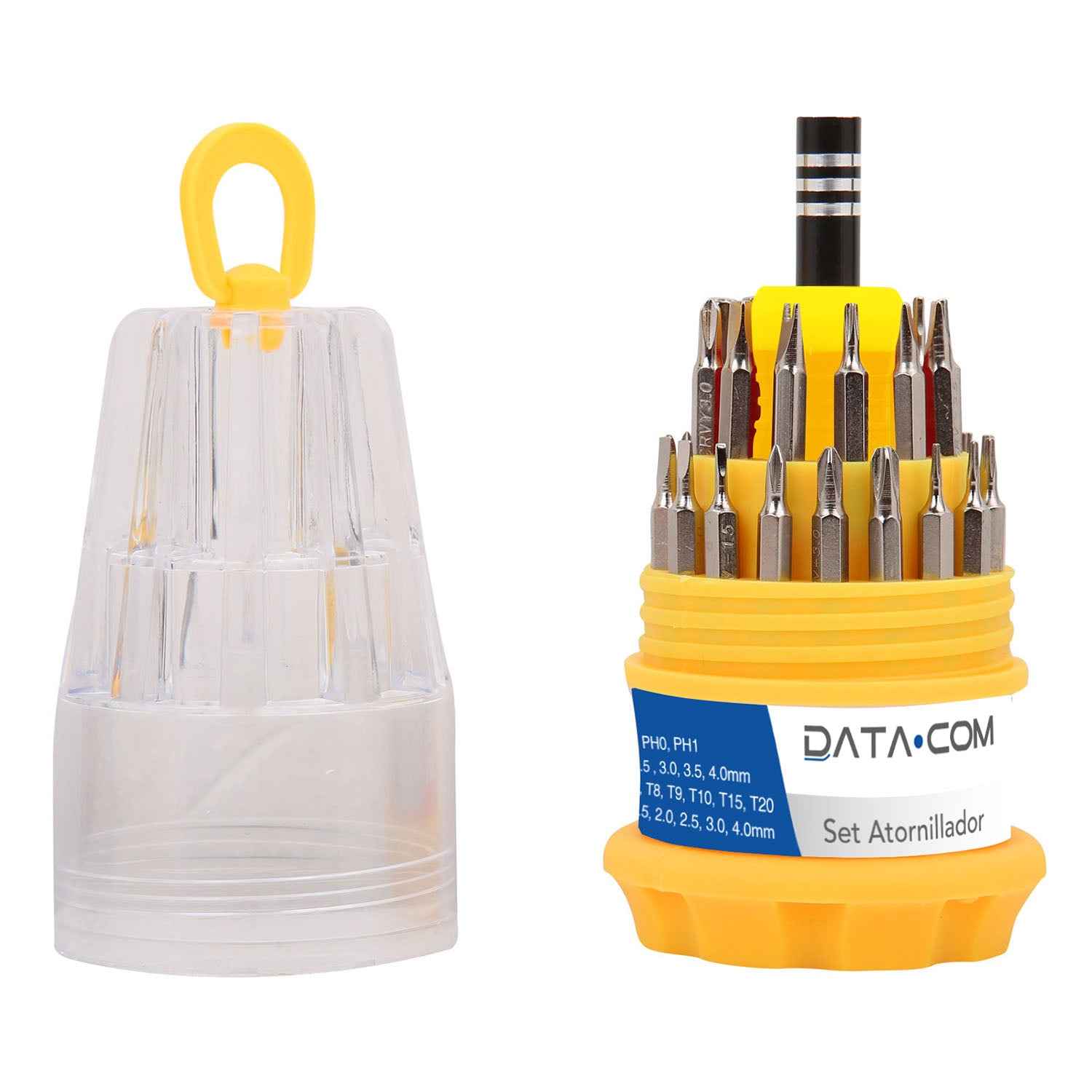 Set Atornillador Precisión 30 Piezas | Datacom