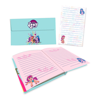 Diario Con Lápiz Sobres Y Esquelas 23x20 cm | My Little Pony