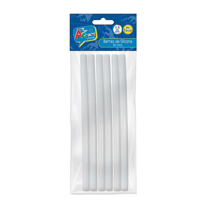 Adhesivo Silicona en Barra 11,5 mm 6 uni | Art & Craft