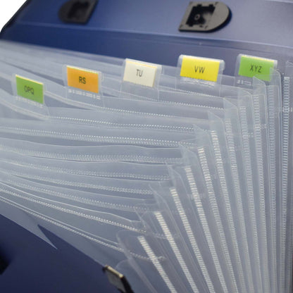 Maletín Portadocumentos Fuelle Oficio 12 Divisiones Gris | Lavoro