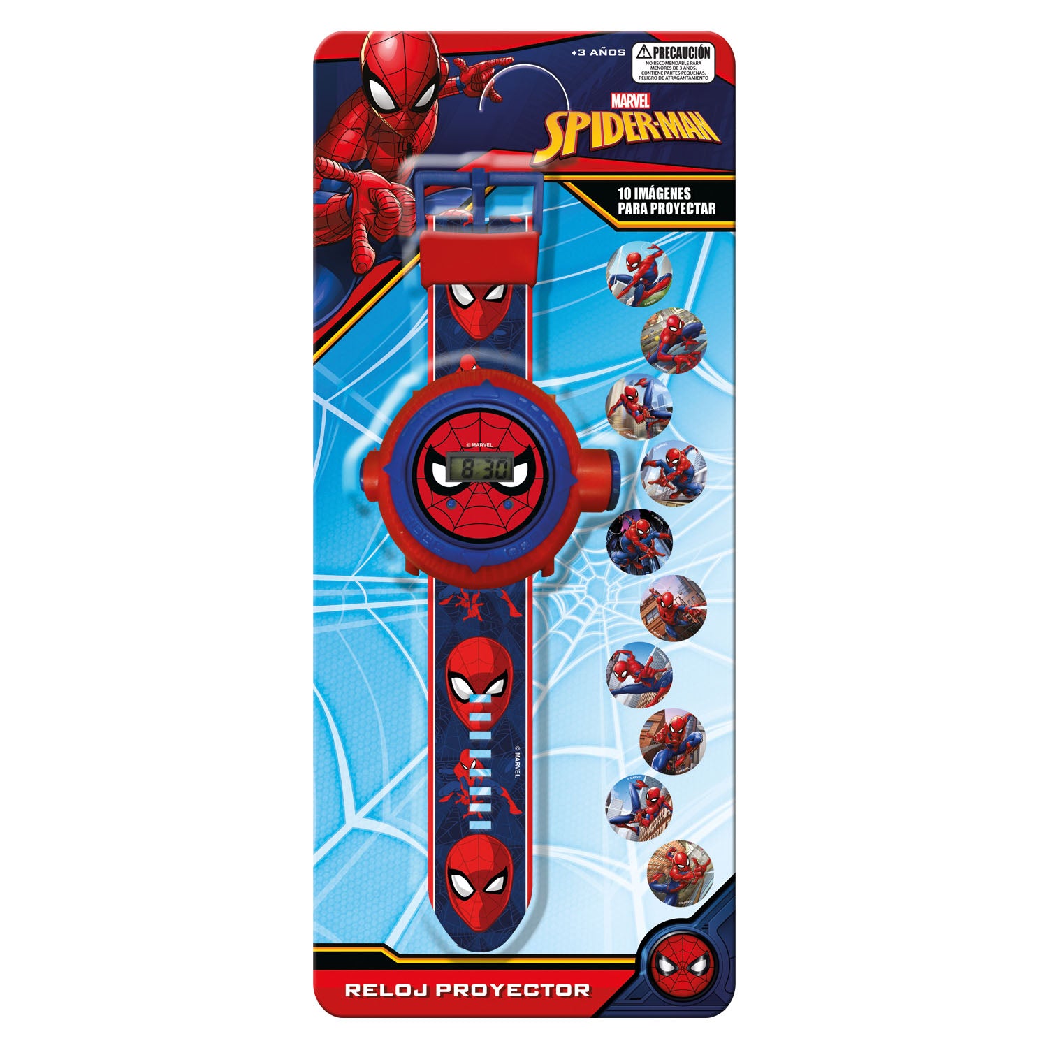 Reloj Proyector | Spiderman Marvel