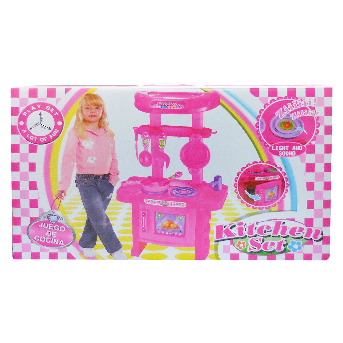 Cocina Con Luz Y Sonido 52x31 cm | Nobel Toys