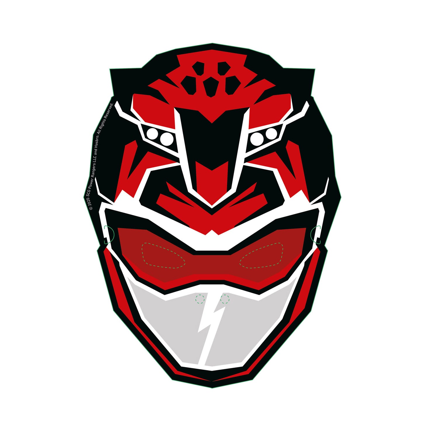 Set 6 Mascaras Power Ranger | Power Rangers