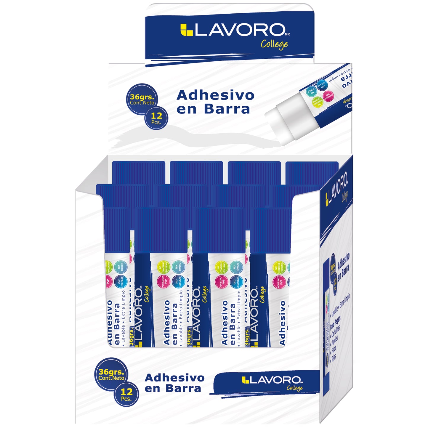 Adhesivo En Barra 36 Gr | Lavoro