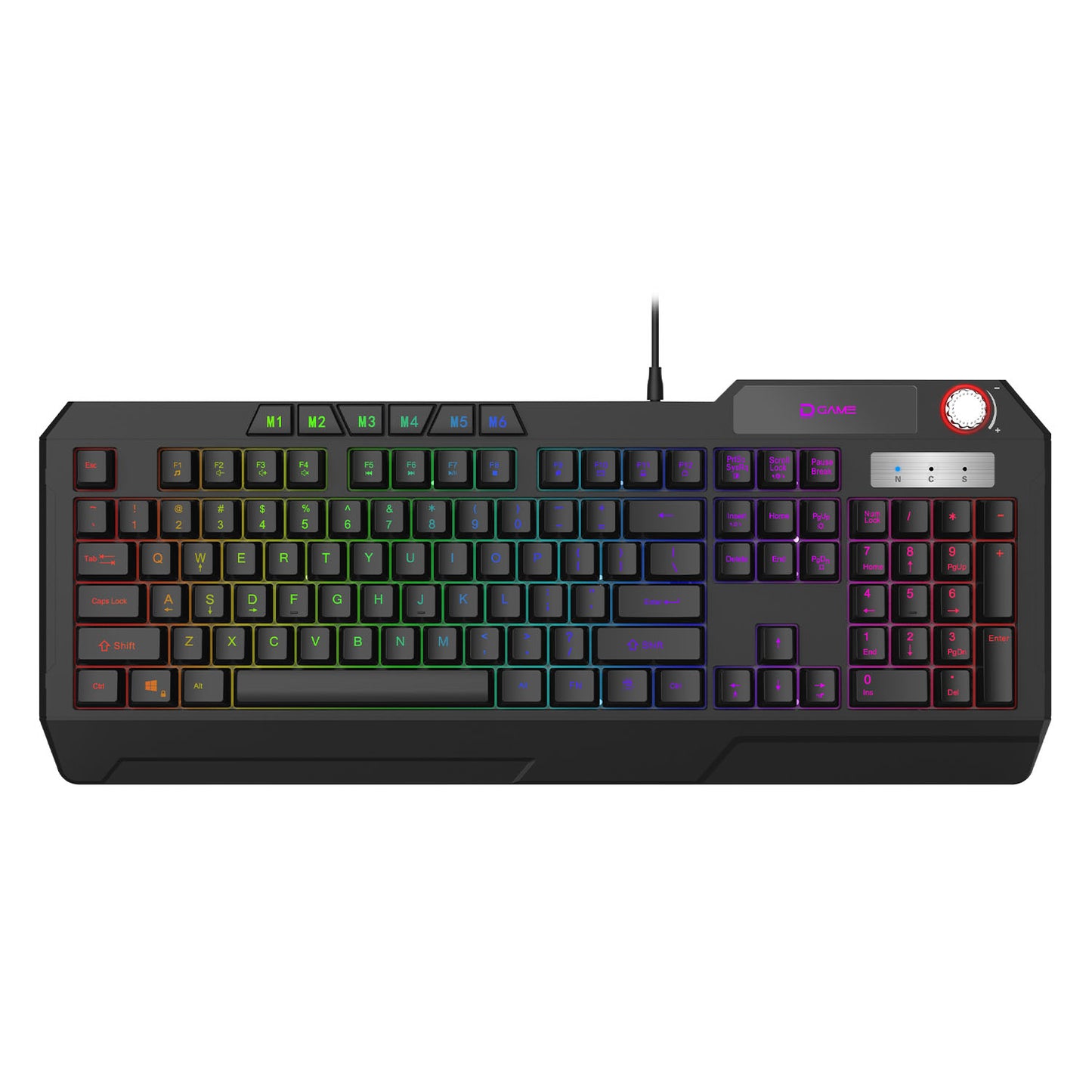 Teclado Gaming Retroiluminación 111 Teclas Usb | Datacom