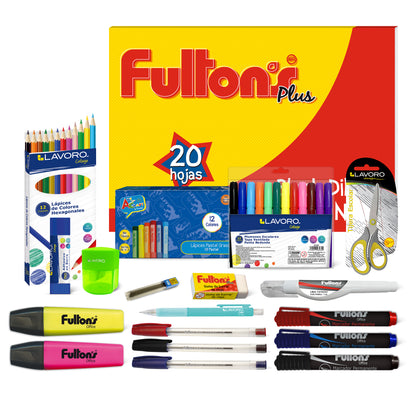 Pack Caja Escolar Manualidades | Pronobel
