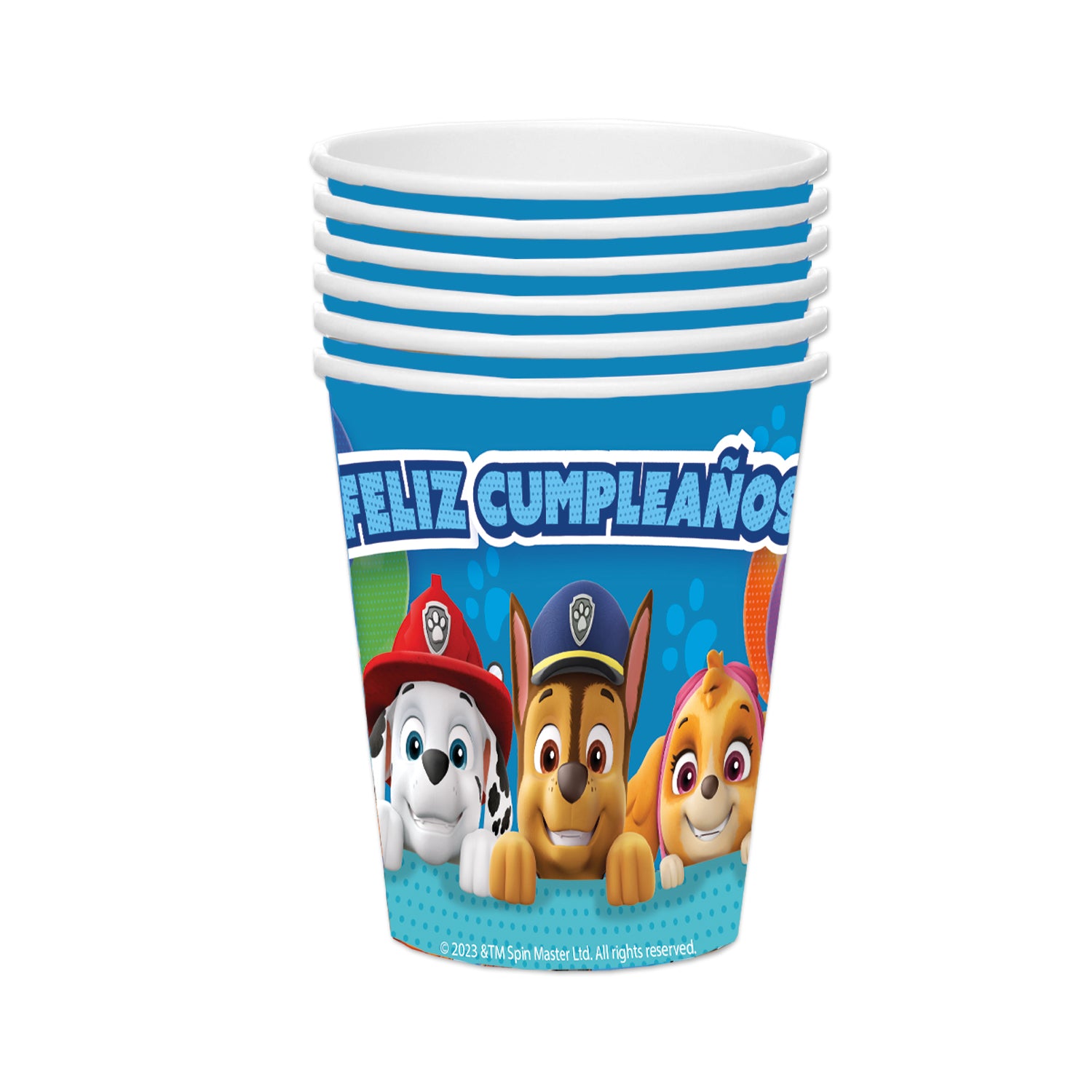Set Cumpleaños para 6 Personas | Paw Patrol