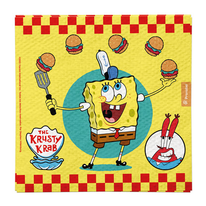 Set Cumpleaños para 6 Personas | Bob Esponja
