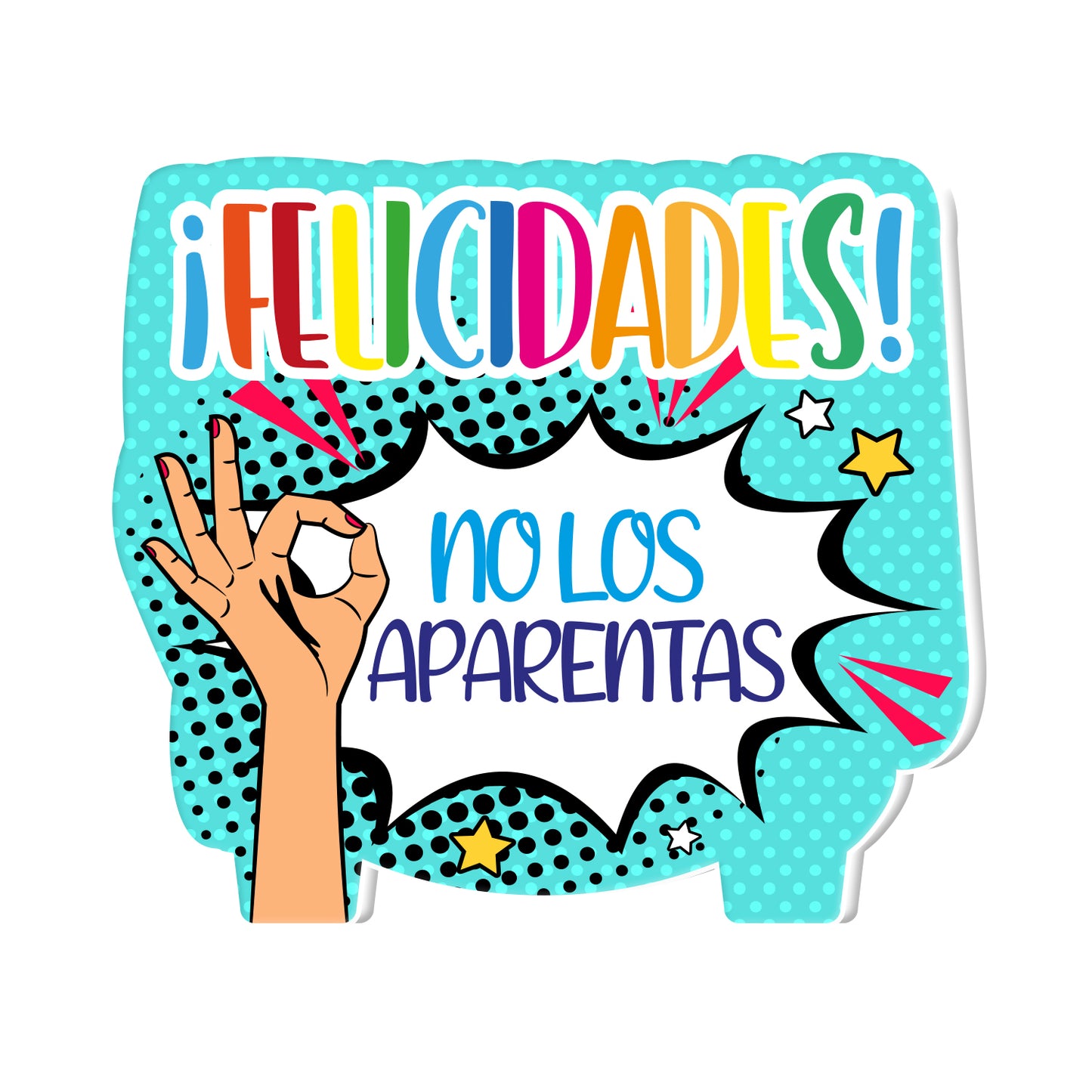 Vela Felicidades | Big Party