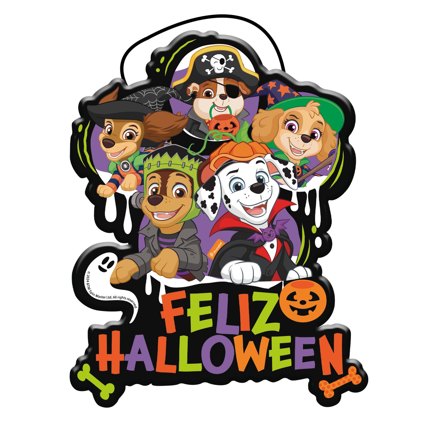 Decoración Puerta 28x22 cm | Paw Patrol