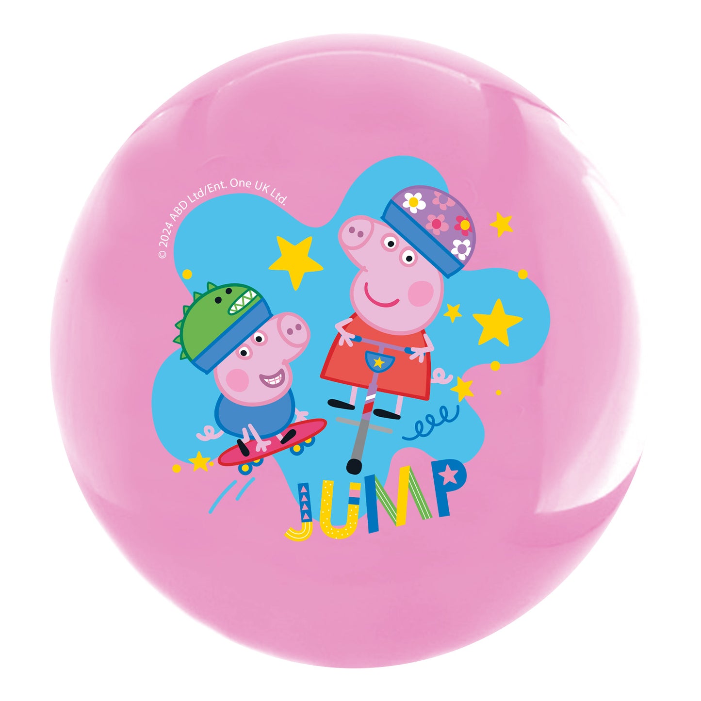 Pelota De PVC 22 cm 4 Colores Peppa Pig