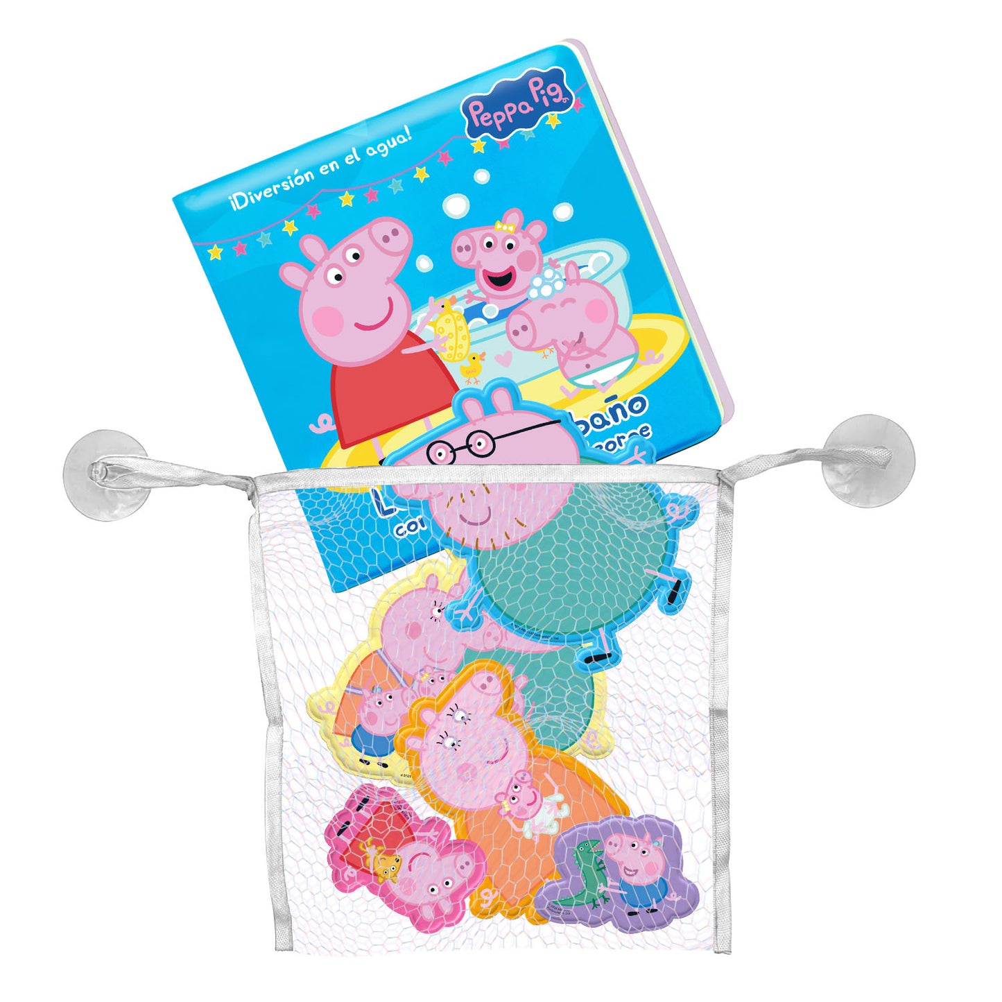Juego de Ducha Libro 6 Piezas | Peppa Pig