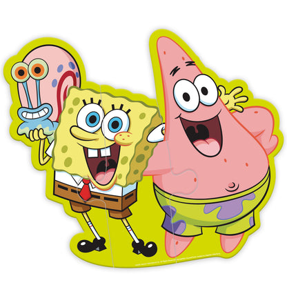 Puzzle 5 Personajes 15 Piezas | Bob Esponja