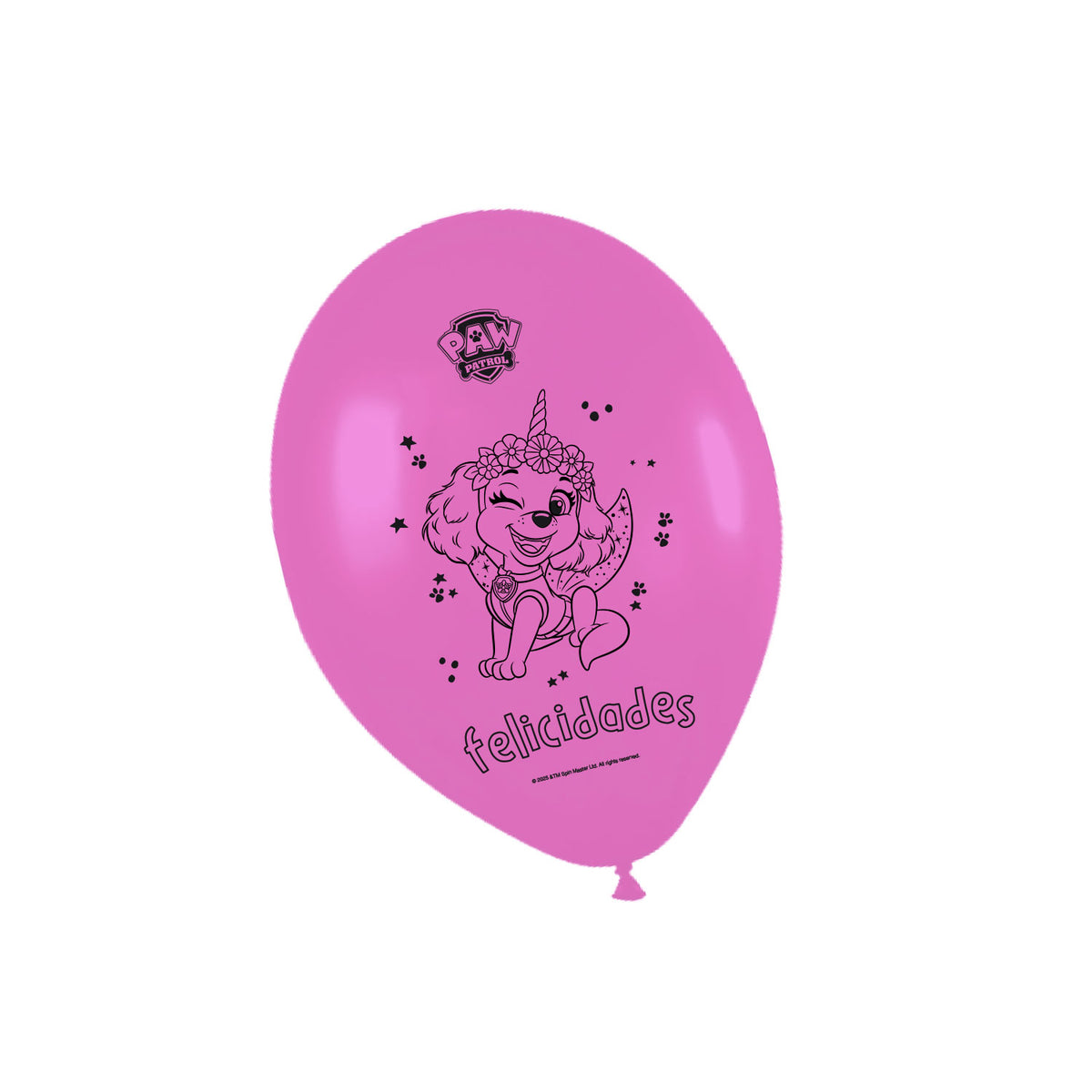 Globos Látex N° 12 Skye 12 Un | Paw Patrol