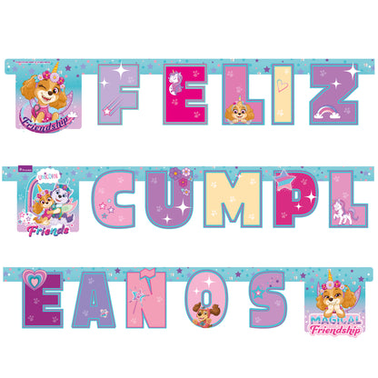 Feliz Cumpleaños 1,6 mt Skye | Paw Patrol