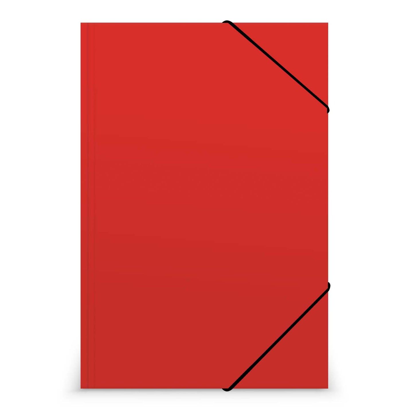 Carpeta Cartulina con Elástico Oficio Rojo | Lavoro