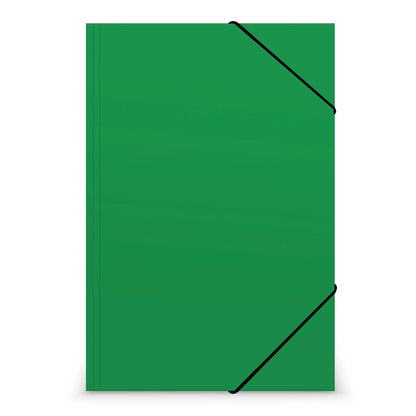 Carpeta Cartulina con Elástico Oficio Verde | Lavoro