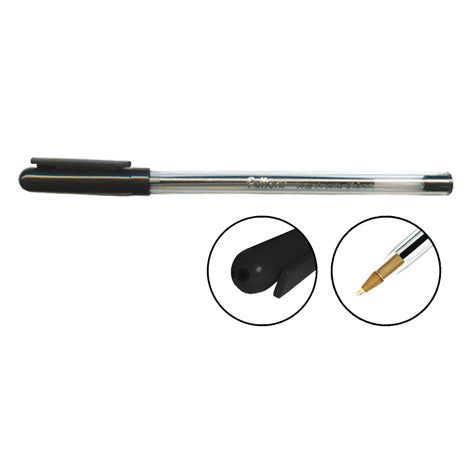 Lapiz Pasta Punta Media 1 mm Negro | Fultons