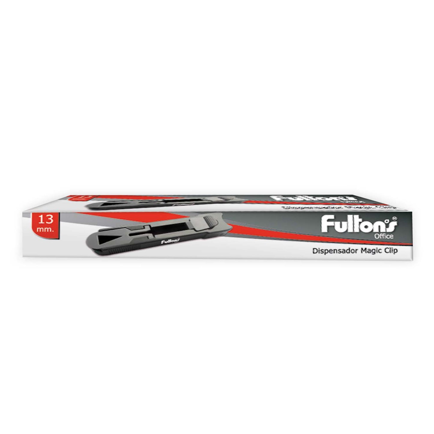 Dispensador Magic Clip 13 mm Gris Fultons