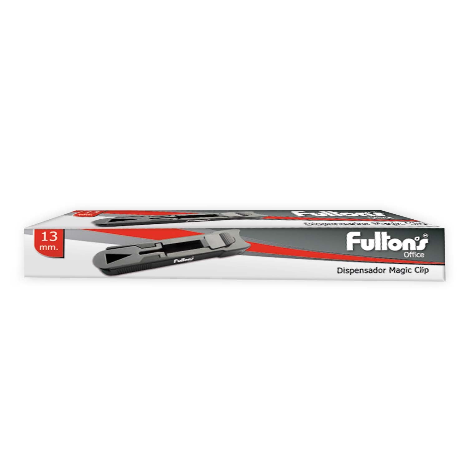 Dispensador Magic Clip 13 mm Gris Fultons