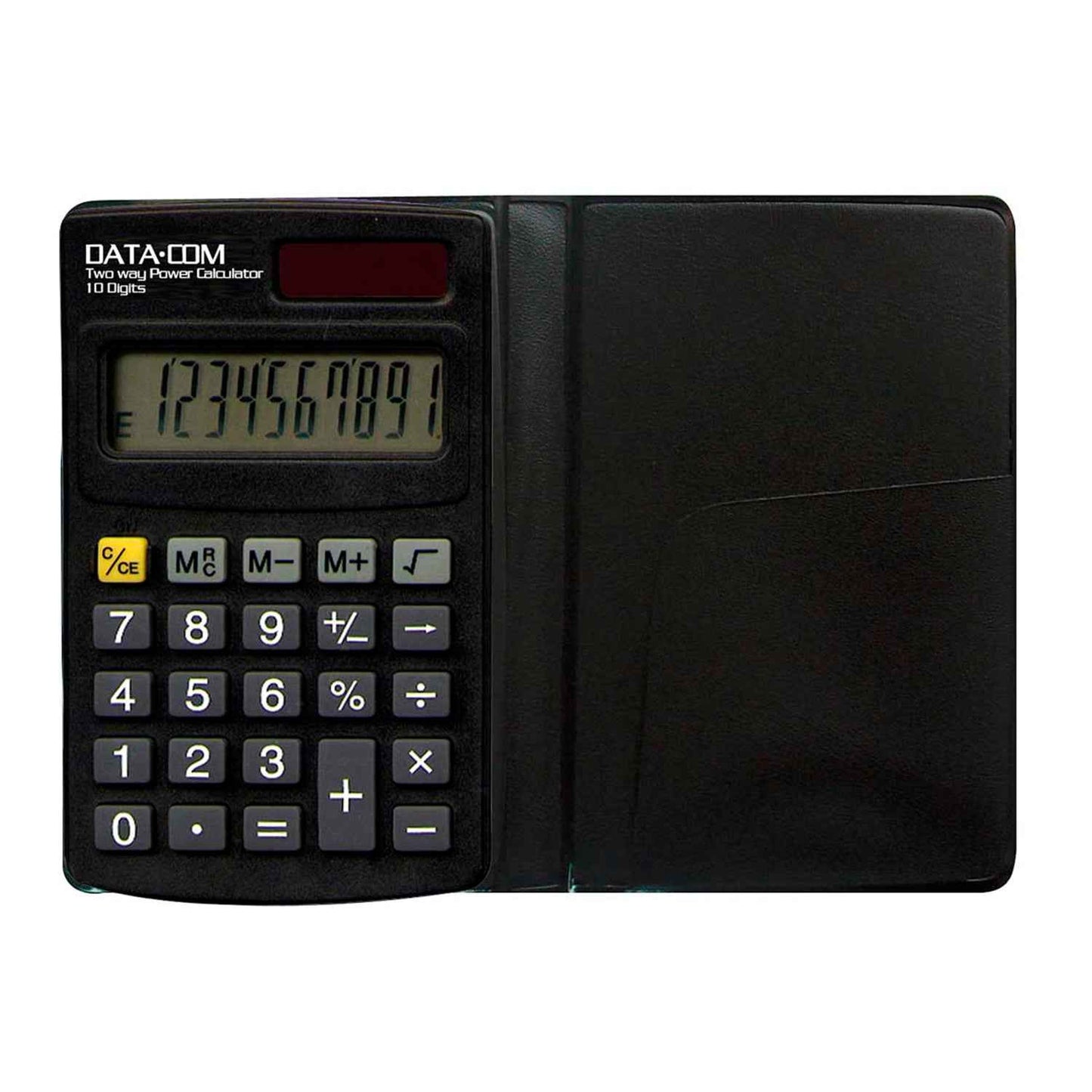 Calculadora Bolsillo 10 Dígitos C900 Negro Pila y Solar | Datacom