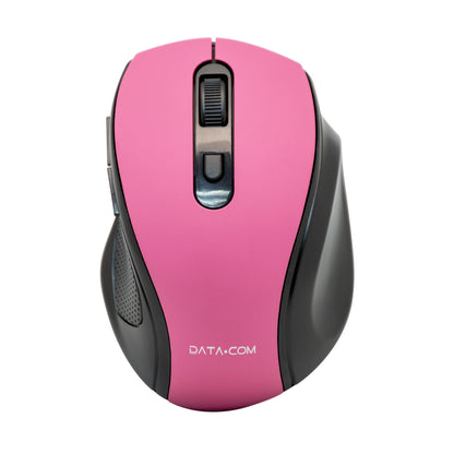 Mouse Inalámbrico Rosado 4D | Datacom