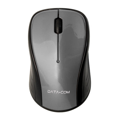 Mouse Inalámbrico Plata 3D | Datacom