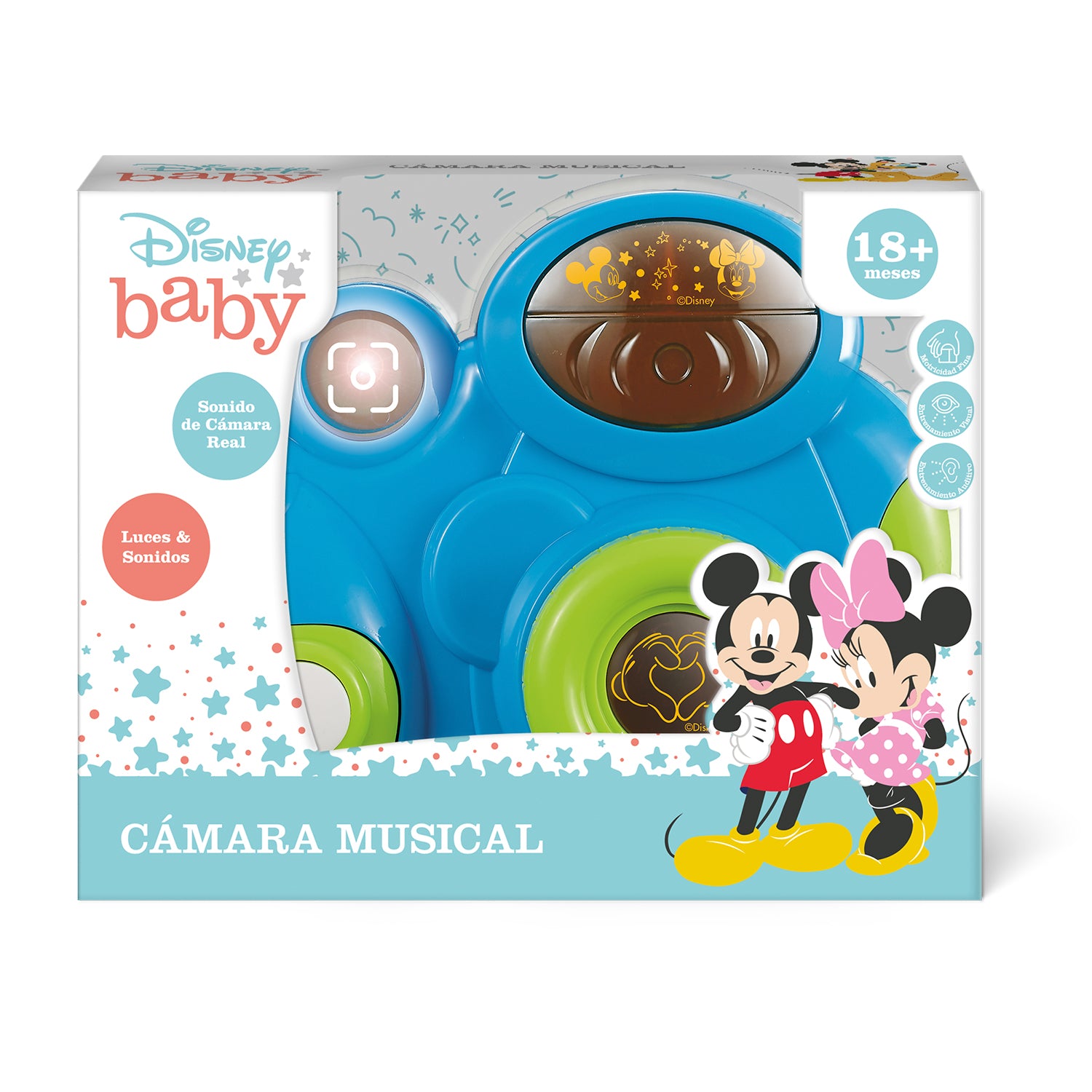 Cámara Musical con Luz | Disney Baby – Pronobel Chile