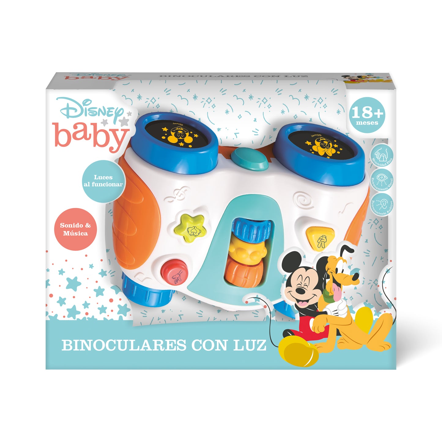 Binoculares Con Luz Sonido | Disney Baby