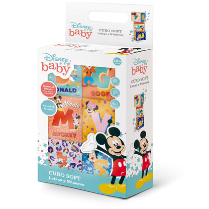 Cubo Soft Letras y Números | Disney Baby